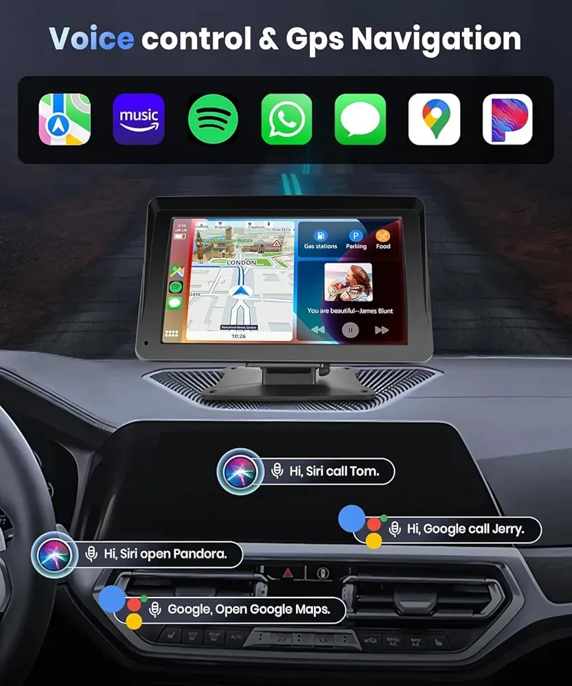 CARPLAY - PANTALLA INTELIGENTE PARA TU CARRO